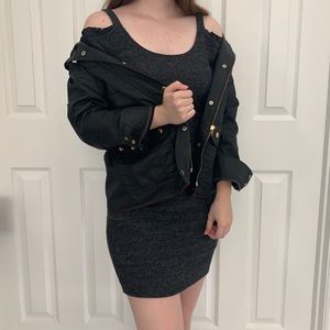 Gray Hollister Dress